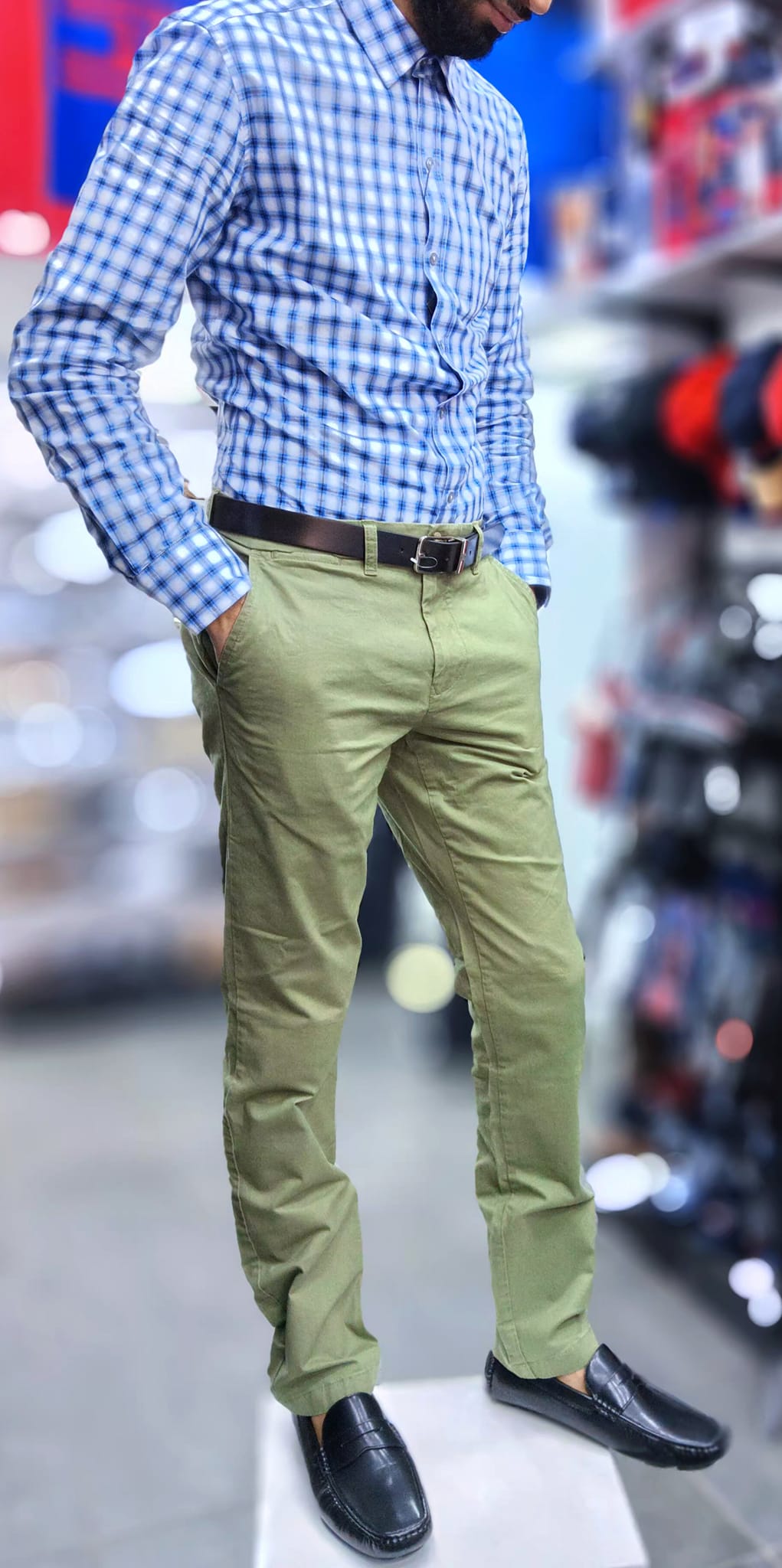 Panatlons Toile Tommy Hilfiger slim:32-34/38-32