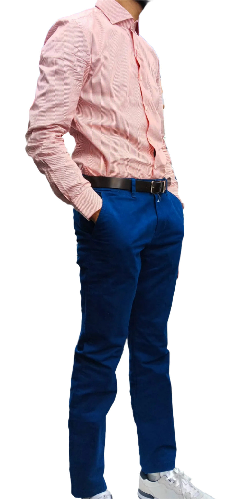 Panatlons Toile Tommy Hilfiger slim