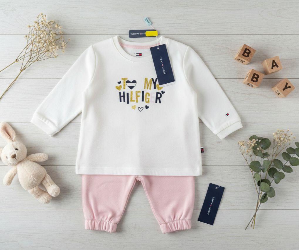 Ensemble filles Tommy Hilfiger 6-9mois
