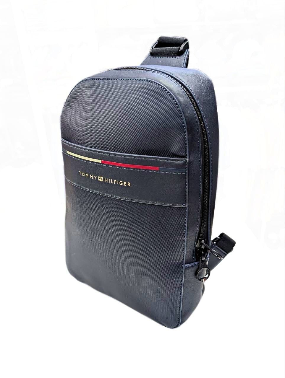 Sacoche Bandoulière Tommy Hilfiger bleu marine