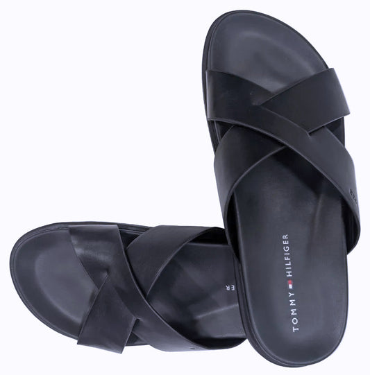 Claquettes Cuir TommyHilfiger 41-43