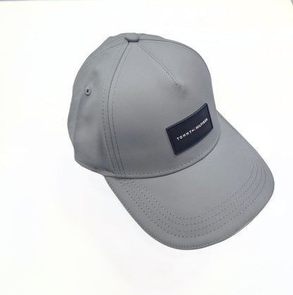 Casquette Tommy Hilfiger – Gris Clair Mat & Patch Logo.