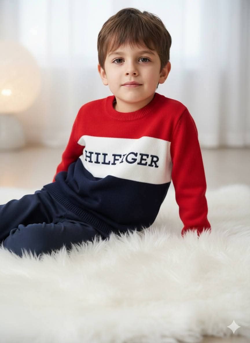 Pull Tommy Hilfiger  (6-7ans)-(12-14ans)-(16-18ans)