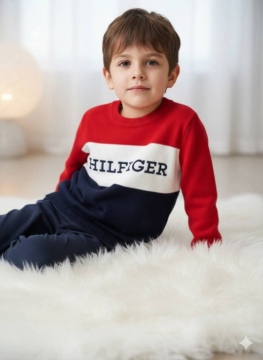 Pull Tommy Hilfiger  (6-7ans)-(12-14ans)-(16-18ans)