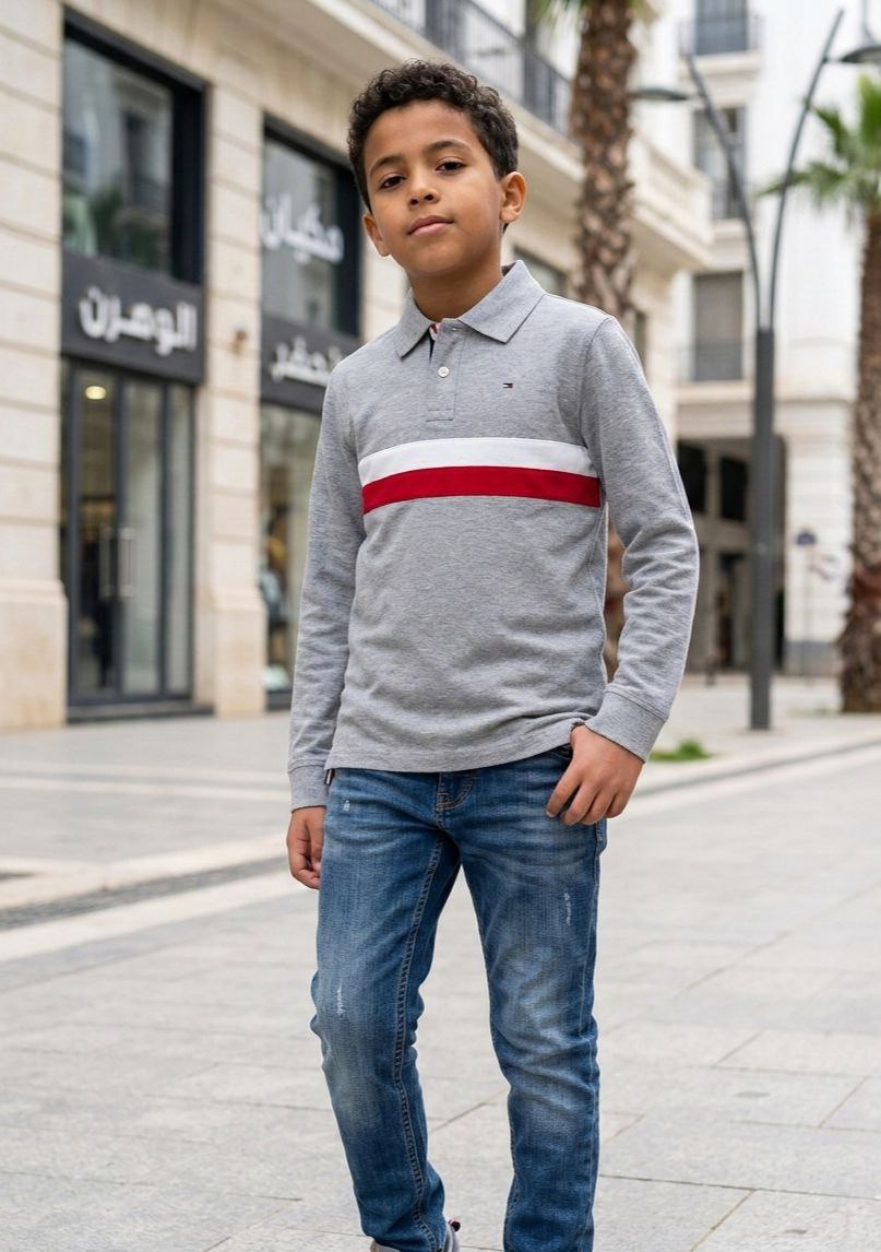 Pull Tommy Hilfiger (6-7ans)-(8-10ans)-(12-14ans)