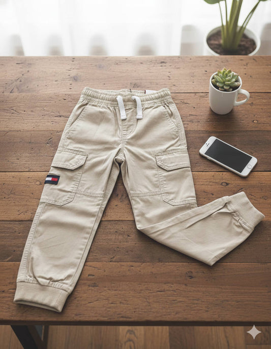 Pantalon Tommy Hilfiger Cargo(4-5ans)-(6-7ans)-(8-10ans)-(12-14ans)-(16-18ans)