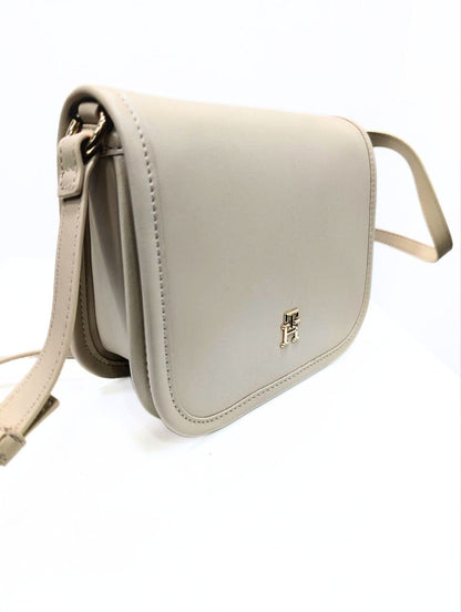 Sac Bandoulière Élégant en Cuir Beige