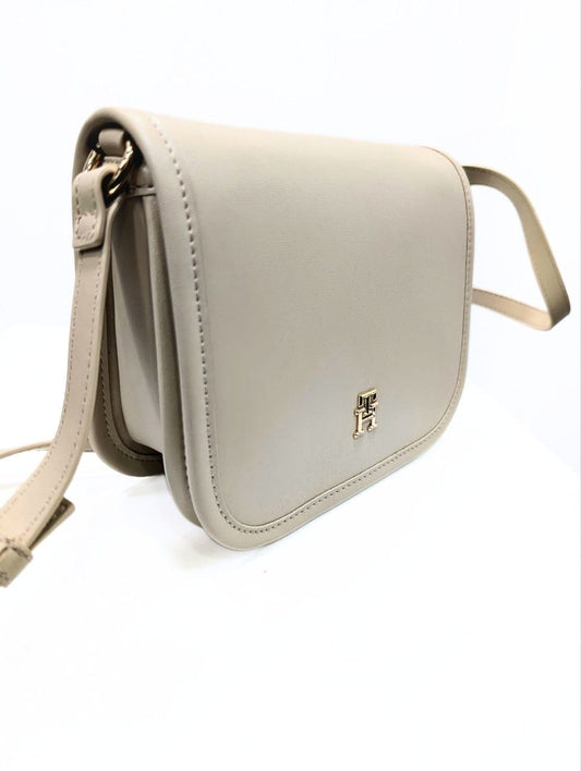 Sac Bandoulière Élégant en Cuir Beige