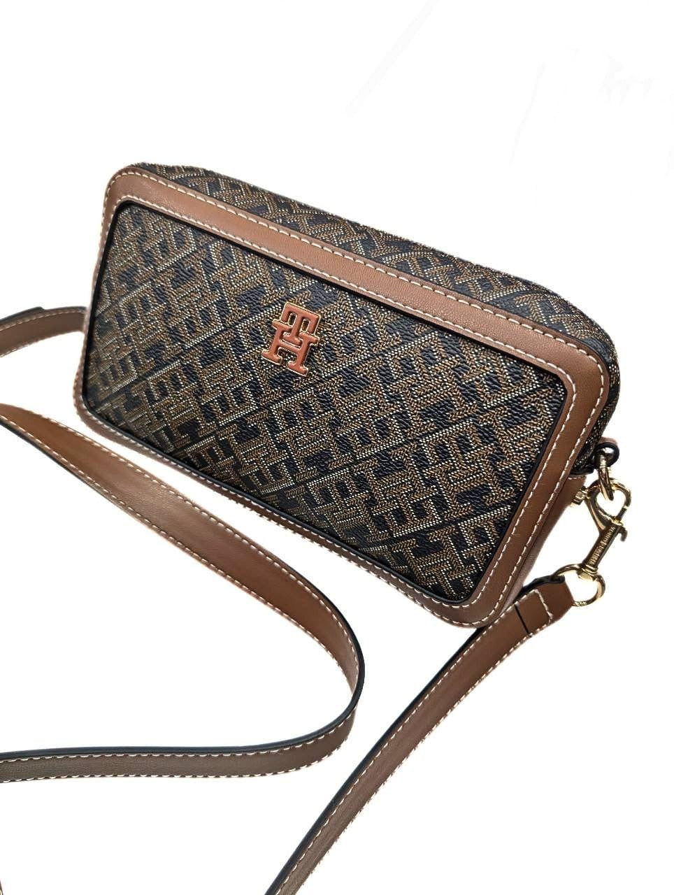Sac bandoulière Tommy Hilfiger Monogramme