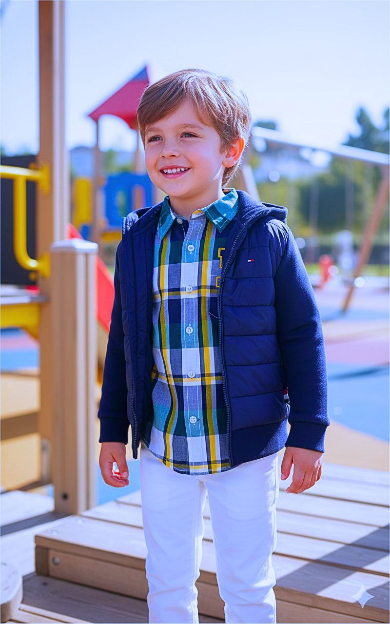 New vestes tommy enfants (2-3ans)(4-5ans)-(6-7ans)-(8-10ans)(12-14ans)