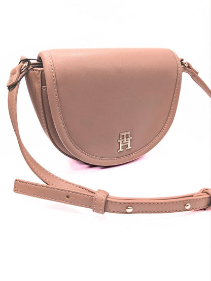 Sac Bandoulière Demi-Lune Tommy Hilfiger -Éléganza –(20x14cm).