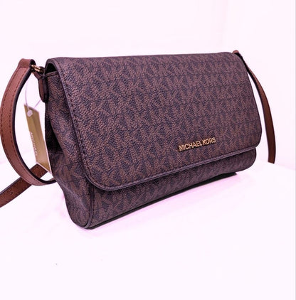 Sac Bandoulière Michael Kors Monogramme MK (22 x 12 cm).