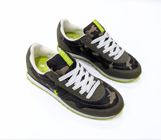 Baskets Camouflage Polo Ralph Lauren.
