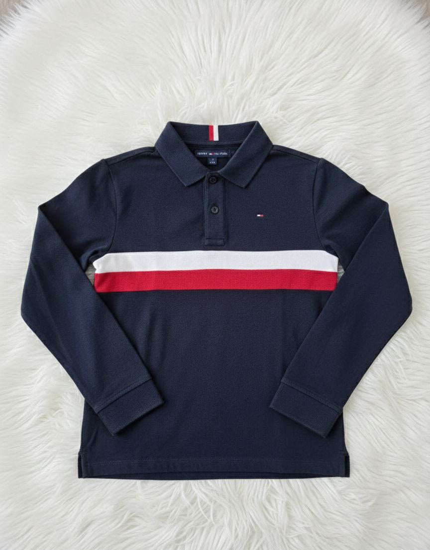 Polo TommyHilfiger (4-5ans)-(6-7ans)-(8-10ans)