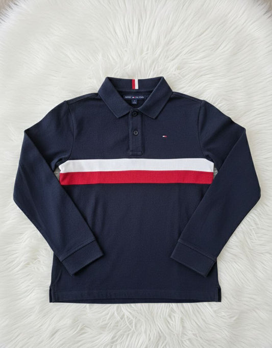 Polo TommyHilfiger (4-5ans)-(6-7ans)-(8-10ans)