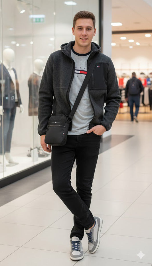 Veste gabardine Tommy Hilfiger XL