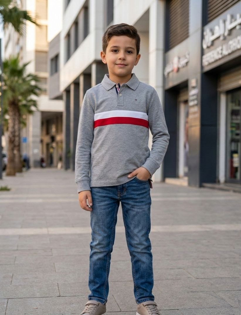 Pull Tommy Hilfiger (6-7ans)-(8-10ans)-(12-14ans)