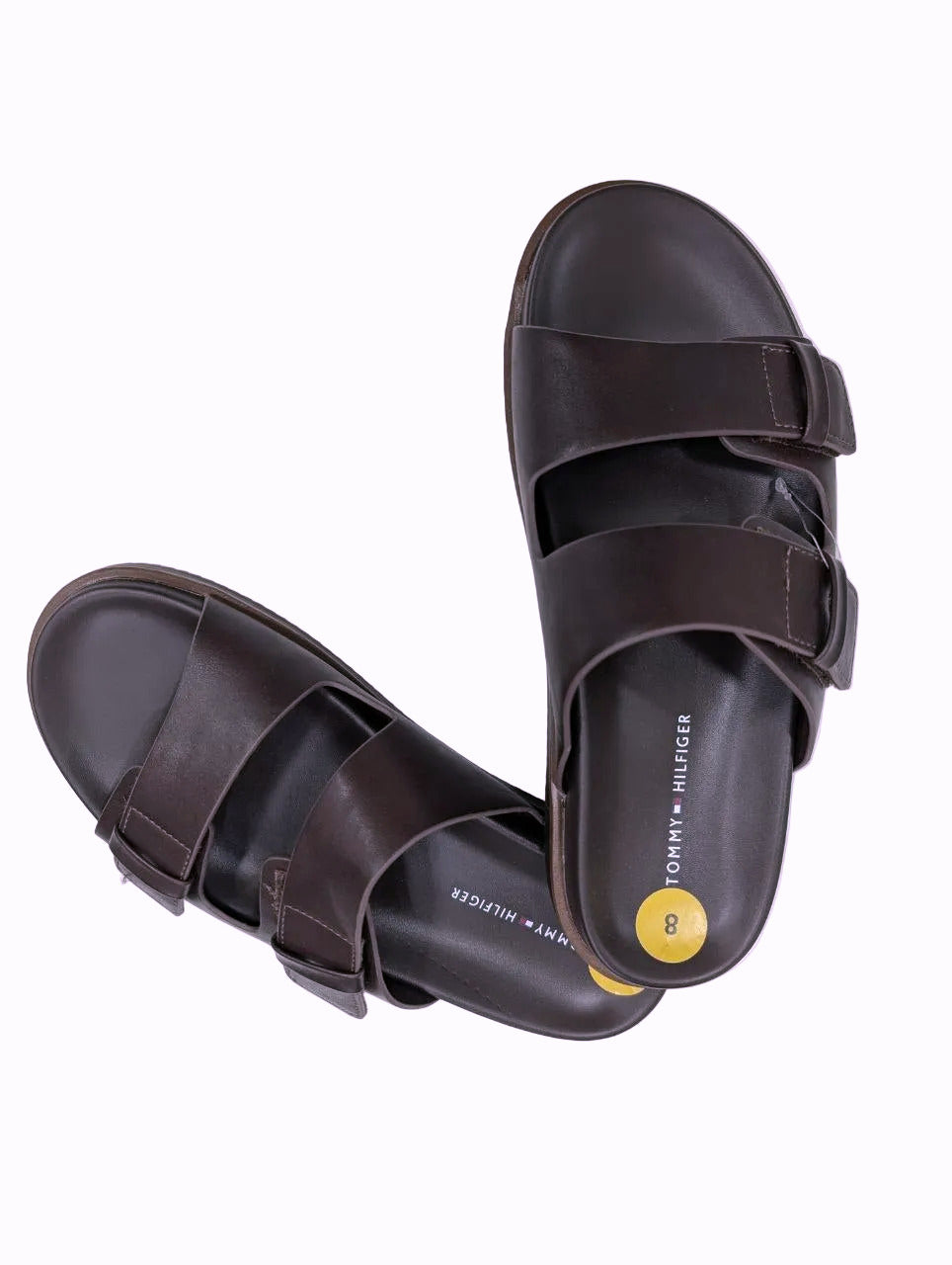 Claquettes Cuir Tommy Hilfiger